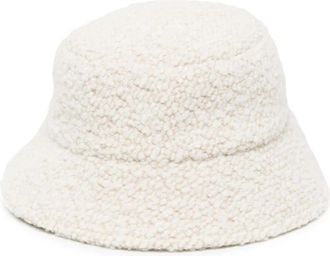 Isabel Marant Denji Bucket Hat - Heren - Hoeden - Beige - 59 CM - Accessoires