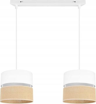 OEM L&aacute;mpara Colgante, L&aacute;mpara De Techo, Pantalla 20 Cm Blanca