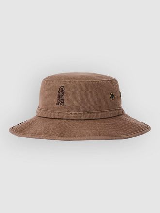 Rip Curl S-Series Wide Brim Hat Bucket Hat braun