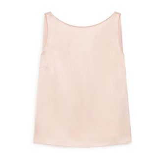 Maliparmi Top de Cady Brillante - Tops - Mujer - Rosa - L