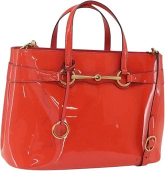 Gucci Pre-owned Handbags, female, Orange, Size: ONE SIZE Pre-owned Vintage Handbag