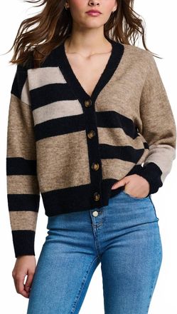 Lisa Todd Graduate Cardigan In Camel