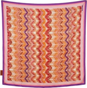 Missoni Origine Foulard - Dames - Zijden sjaals - Veelkleurig - ONE Size - Accessoires