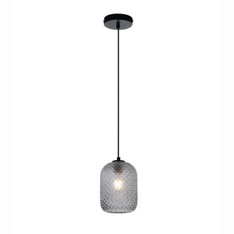 Luce-Ambiente-Design Suspensi&oacute;n Ashford en Vidrio Gris 150x15 Cm