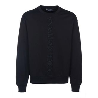 Dolce & Gabbana Sweatshirts - Dames - Sweatshirts & Hoodies - Zwart - Maat: 2XL Zijde