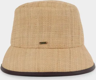 Eugenia Kim Yuki Packable Raffia Bucket Hat