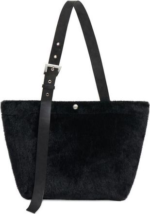Apparis Esti Faux Calf Hair Tote in Noir at Nordstrom, Size One Size Oz
