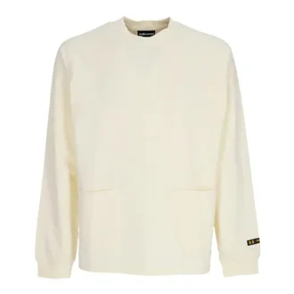 The Hundreds Hoodies & sweatvesten, Heren, Wit, L, Katoen, Long Sleeve Pocket L/s Tee