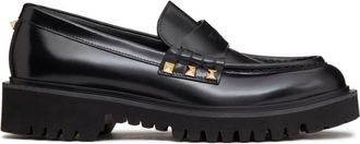 Valentino Garavani Rockstud loafers - women - Leather - 37.5 - Black