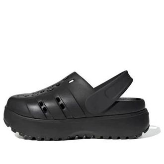 adidas (WMNS) adidas Adilette Clog Platform Black JP9577