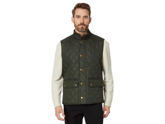 Barbour Barbour Lowerdale Gile Mens Vest Sage : 2XL, Polyester