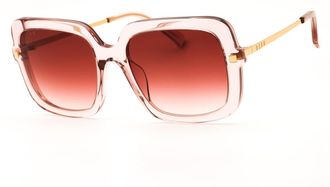 DIFF Eyewear SANDRA DE01-0370-LP Light Pink Crystal/Dusk Gradient
