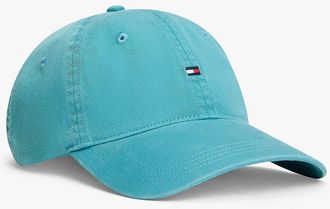 Tommy Hilfiger Mens Flag Logo Baseball Cap - Hazy Teal