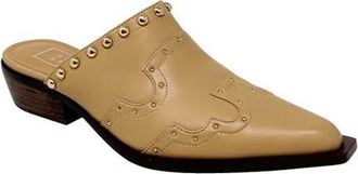 Shushop Thalia Studded Mule in Beige at Nordstrom, Size 6.5