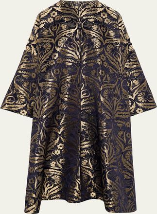 Eskandar Round-Neck Reversible Chinese Jacket