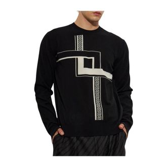 Versace Uomo, Maglie, Nero, L, new