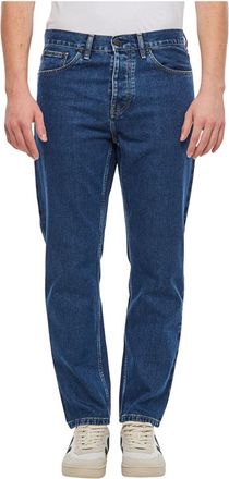Carhartt Work in Progress Newel Pant - Heren - Regular Fit Jeans - Blauw - W28 - Katoen - Jeans