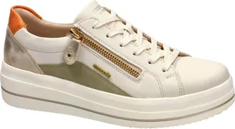 Remonte Schoenen, Dames, Beige, 38 EU, Leer, D1C01-81 Plateau Sneakers