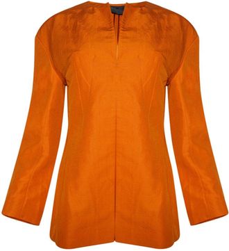 Givenchy Blouse met open voorkant - Oranje