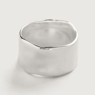 Monica Vinader Sterling Silver Siren Muse Bold Ring