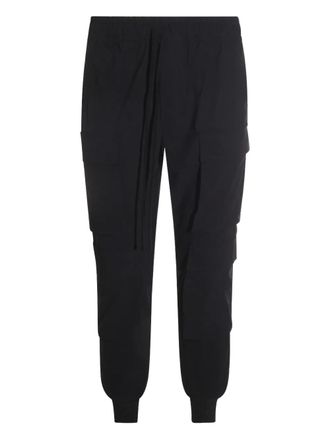 Thom Krom cargo pocket elasticated trousers - Black