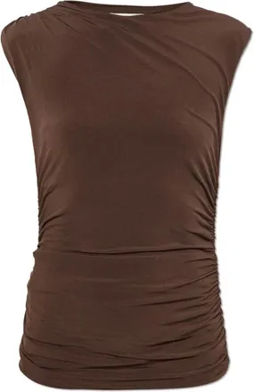 Gestuz Mujer, Camisetas, Marr&oacute;n, Talla: L