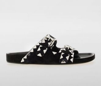 Isabel Marant Sandalo Lennyo Isabel Marant in camoscio con borchie