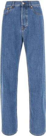 Valentino Garavani Straight Jeans, male, Blue, Size: W29 Classic Denim Jeans for Everyday Wear