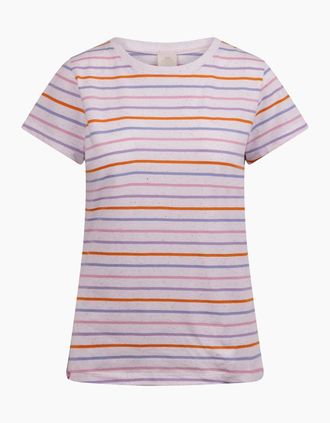 Trespass Womens Trespass Womens/Ladies Michaela Striped T-Shirt - White Multicoloured - Size: 10/8