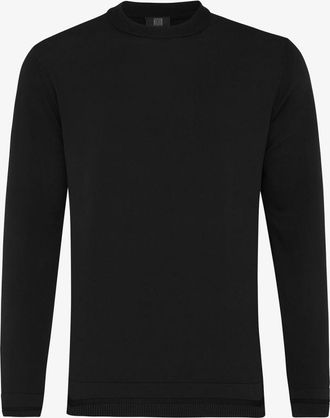 Genti Cool dry crewneck | Zwart