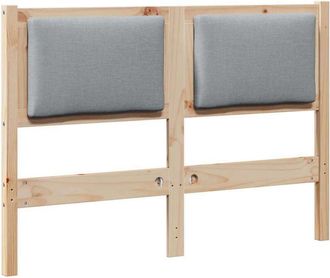 vidaXL Cabecero Otro Marr&oacute;n 135 Cm Madera Maciza De Pino Vidaxl