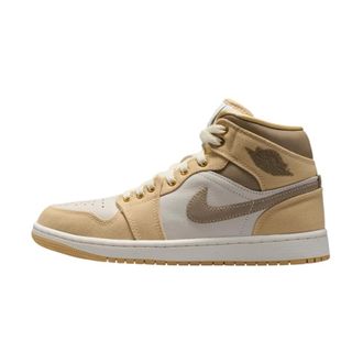 Nike Jordan Fitness, Heren, Veelkleurig, 42 1/2 EU, Leer, Air 1 Mid SE