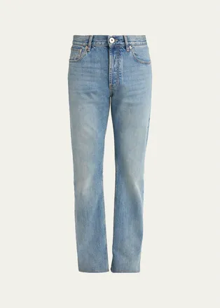 Alexander McQueen Mens Francis Straight-Leg Jeans