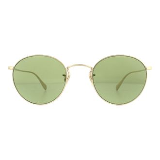 Oliver Peoples Oliver volkeren rond unisex goudgroene C zonnebril