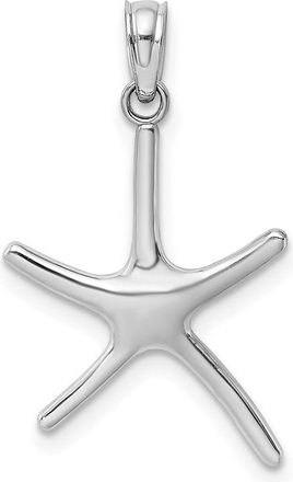 Diamond2Deal 14k Gold Dancing Starfish Charm Pendant
