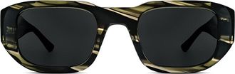 Thierry Lasry Victimy 2954 Mens Sunglasses Green Size 50