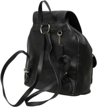 Coach Pre-owned Turn Lock Backpack - - Pre-owned - Donna - Nero - ONE SIZE