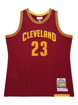 Mitchell & Ness x NBA Cleveland Cavaliers 2015-16 LeBron James jersey - Rood