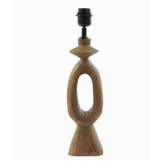 Light & Living Light & Living - L&aacute;mpara De Mesa - Django - Marr&oacute;n - Madera
