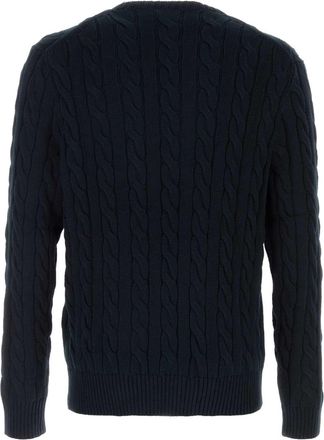 Polo Ralph Lauren Mens Driver Sweater Navy Cotton