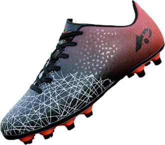 Generic Mens Anti-Slip Lightweight Soccer Athletic Sneakers - Comfortable Wear-Resistant Football Shoes for Men Women (Black-Long Cleats,8.5)