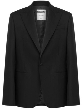 スーツ MOSCHINO Women Suit Jackets 051254243555 Black Moschino Blazers, sport coats and suit jackets for Women