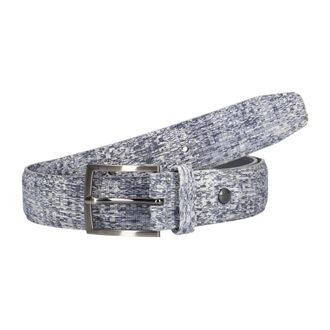 Floris Van Bommel Heren, Accessoires, Blauw, Maat: 105 CM Linnen