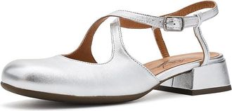 FLY London Cark471fly Womens Shoes Silver : EU 41 (US Womens 10-10.5) M, Leather