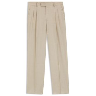 BOSS Oversized-fit trousers in twill
