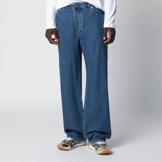 Bottega Veneta Jeans ampio blu medio