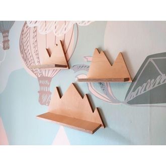 OEM Juego De 3 Estantes Superiores De Madera Contrachapada