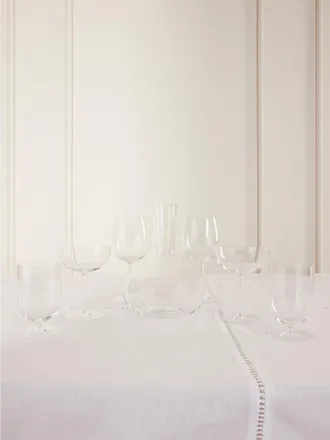 Lobmeyr + Polka Set Decanter, Bicchieri Per Vino, Champagne E Acqua In Cristallo - Neutri