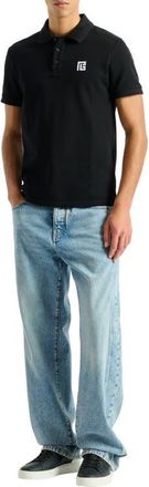 Balmain Loose-fit jeans in Light blue denim at Nordstrom, Size 36