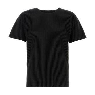 Issey Miyake T-Shirts, male, Black, Size: XL Basics T-shirt